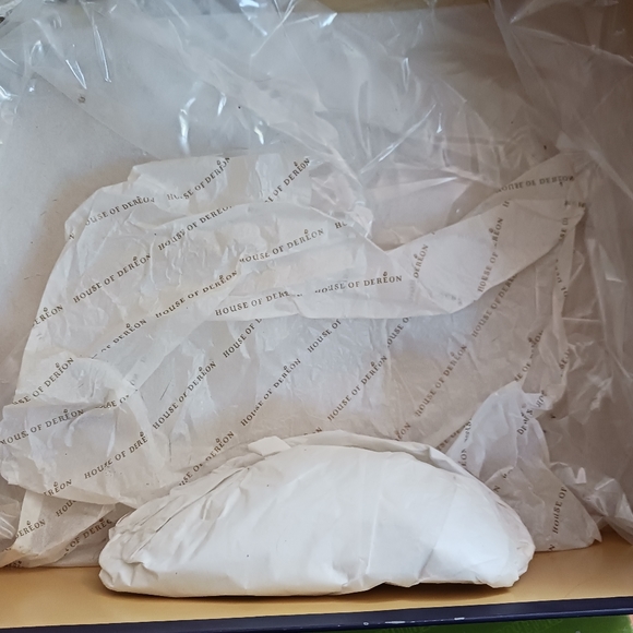 NWT, Beyoncé's brandVINTAGE House of Dereon Rust Janette boots, size 8 - Picture 6 of 7